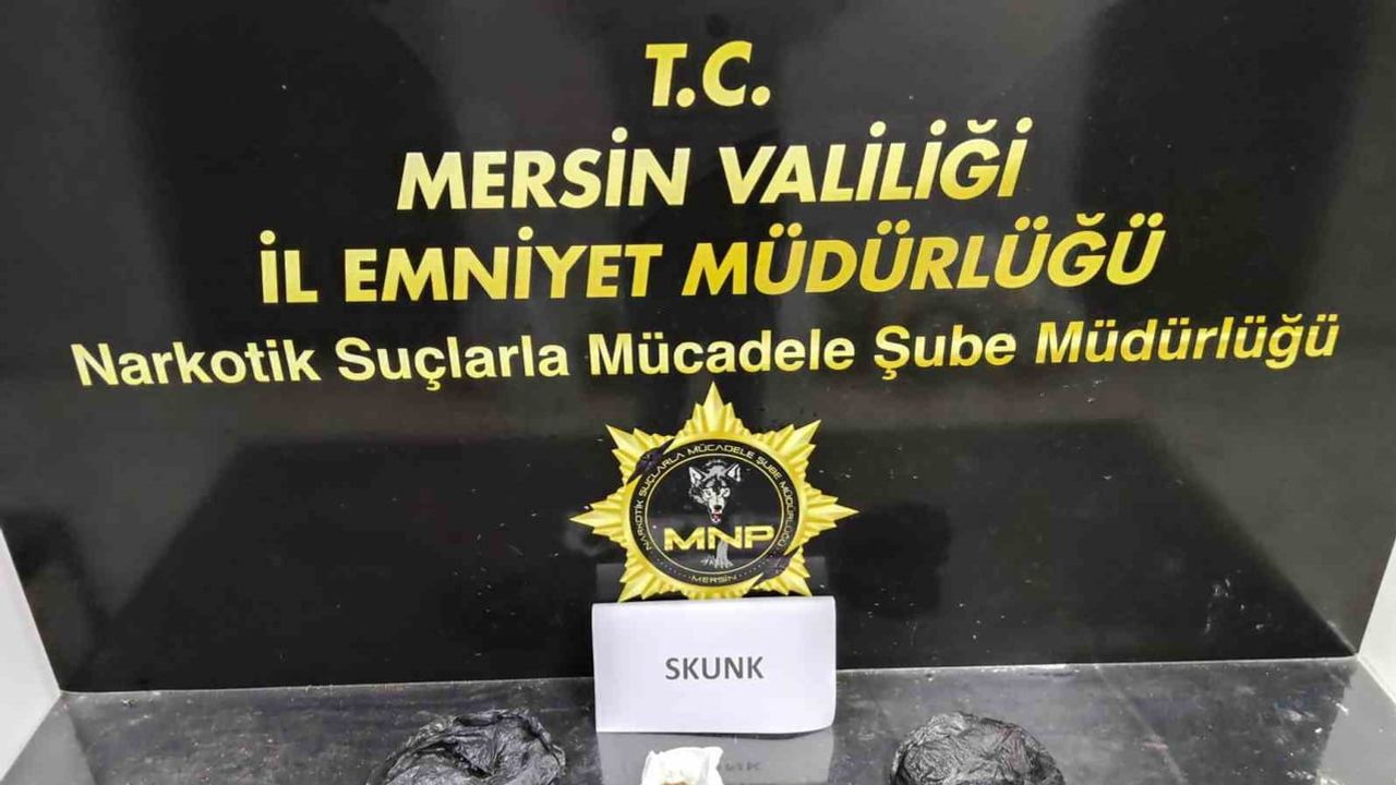 Uyuşturucu ticaretine yönelik operasyonda Mersin'de iki kişi tutuklandı