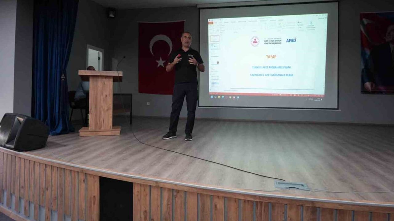 Üzümlü 24 eylül bölge deprem tatbikatına yönelik hazırlıklarını sürdürüyor