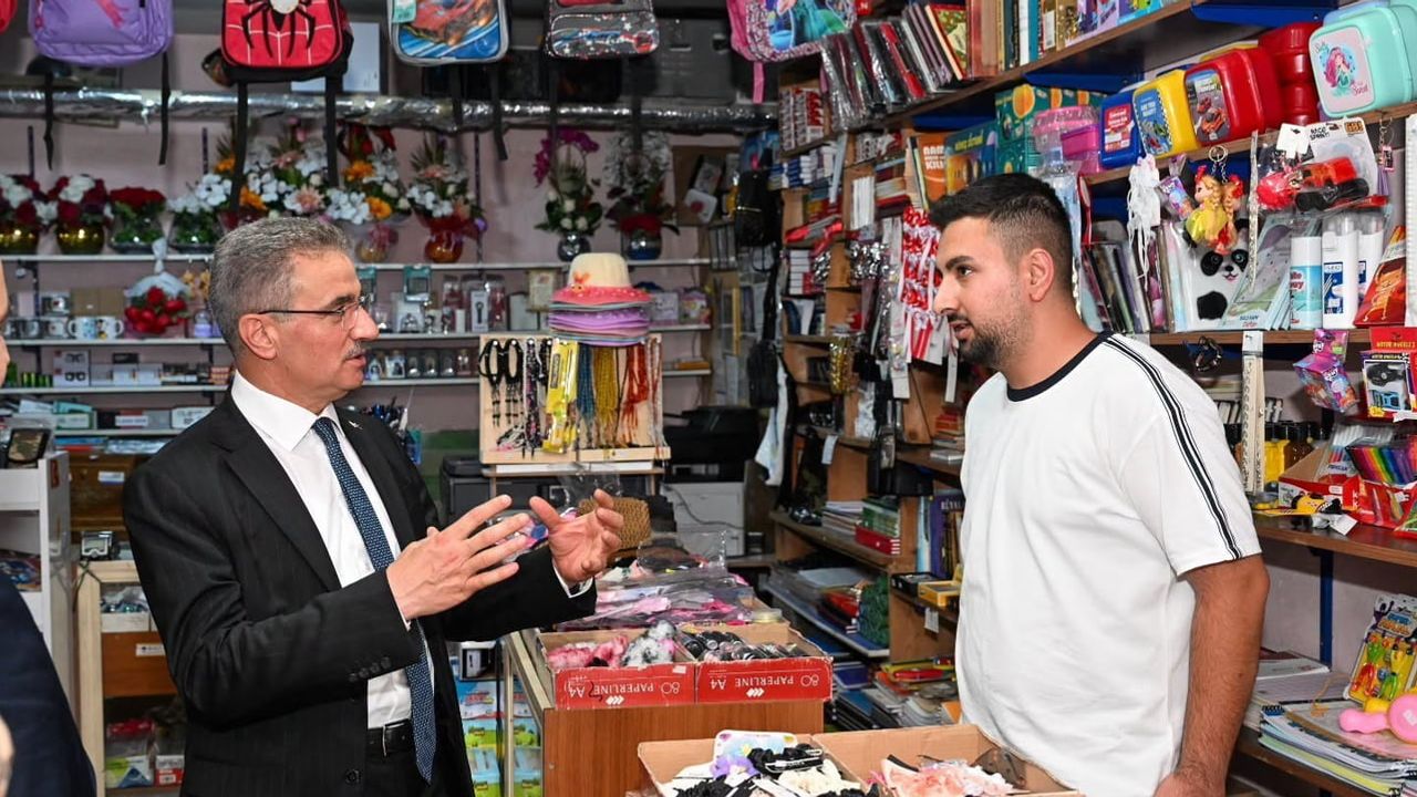 Vali Aydın Baruş Şenkaya'da projeleri ve gazileri yerinde inceledi