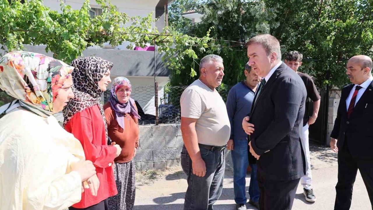 Vali Aydoğdu şehit ailesini ziyaret etti: devlet her zaman yanınızda