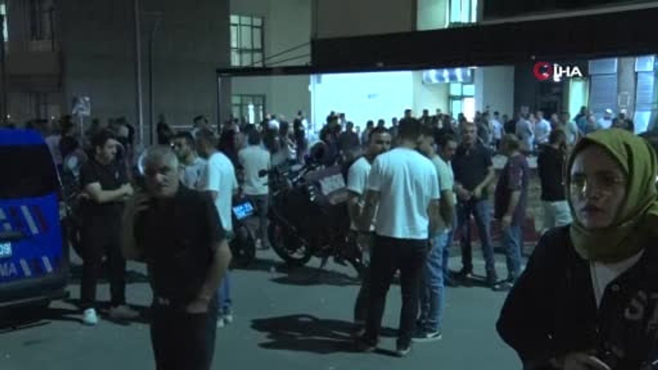 Vali Canpolat hastane önünde basına konuştu