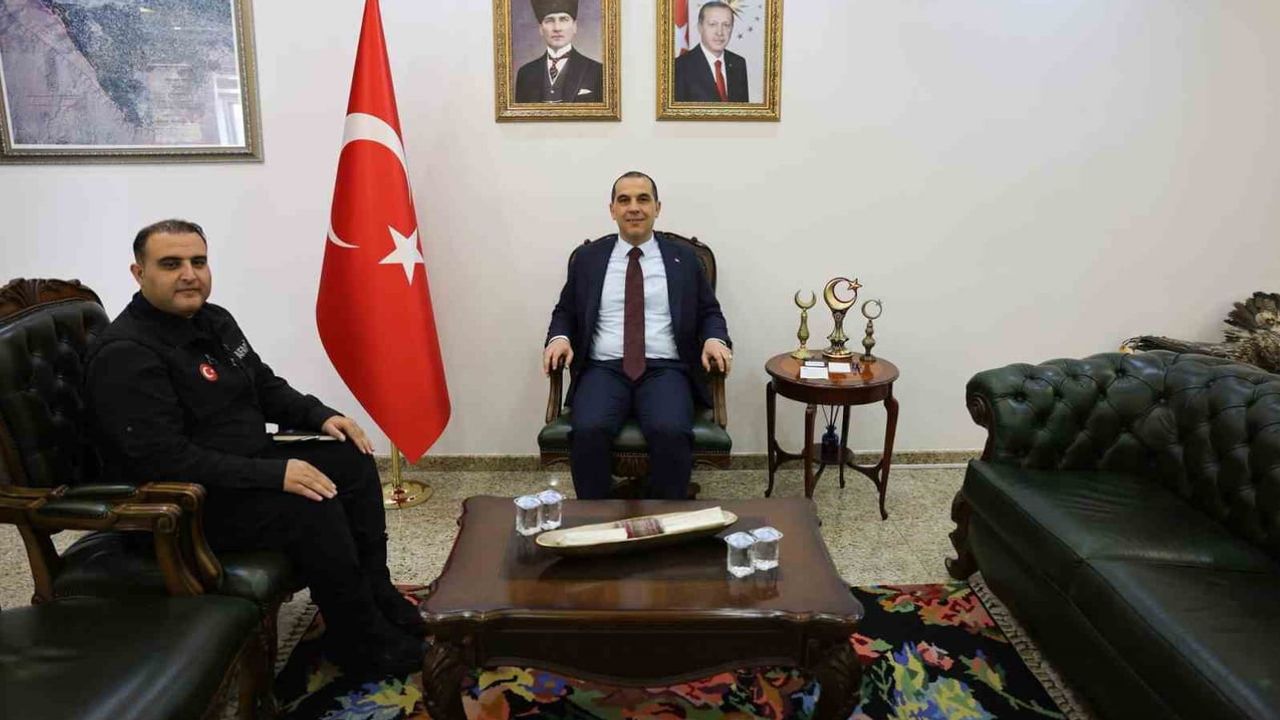 Vali Taşolar, afet hazırlıklarını öne çıkararak yeni AFAD müdürünü kabul etti