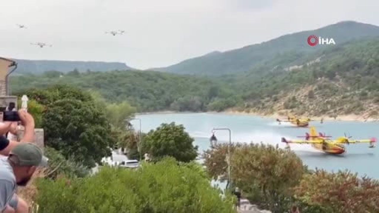 Var'da orman yangını yeniden alevlendi, bin 800 hektar yandı