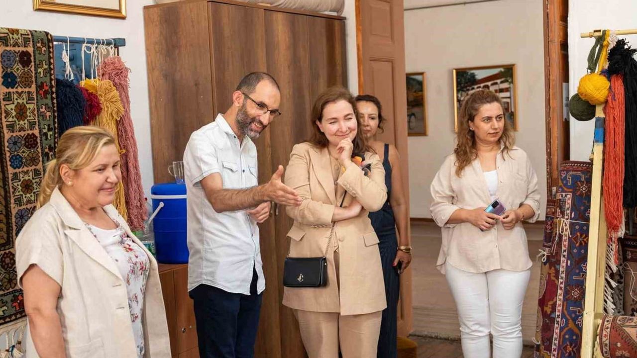 Viyana'dan Muğla'ya el sanatları köprüsü: ziyaretin odağında geleneksel üretim