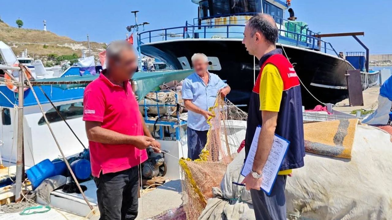 Vize sahillerinde koruma önlemleri: palamut avcılığı denetimi sürüyor