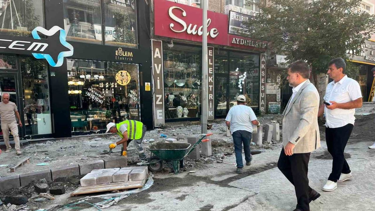 Yakutiye sokaklarında dönüşüm sürüyor