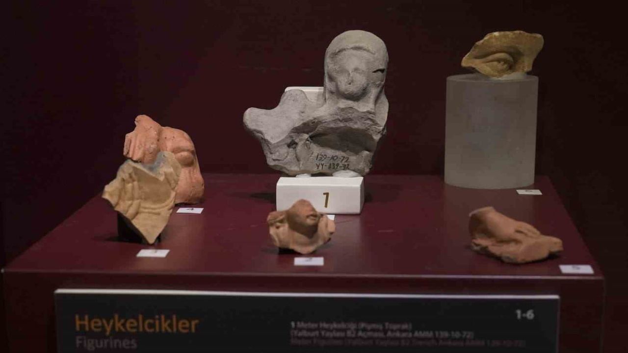 Yalburt pınarında Hitit izleri sergide canlanıyor