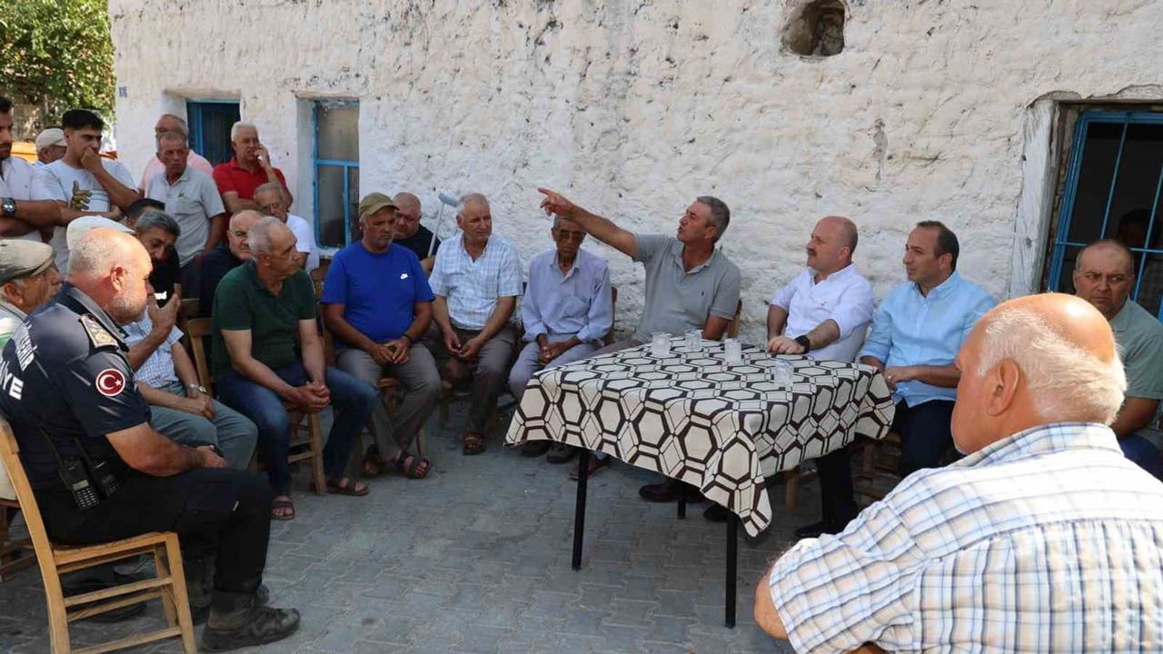 Yangın kontrol altına alındı, Çine için hızlı yeniden yeşillendirme sözü