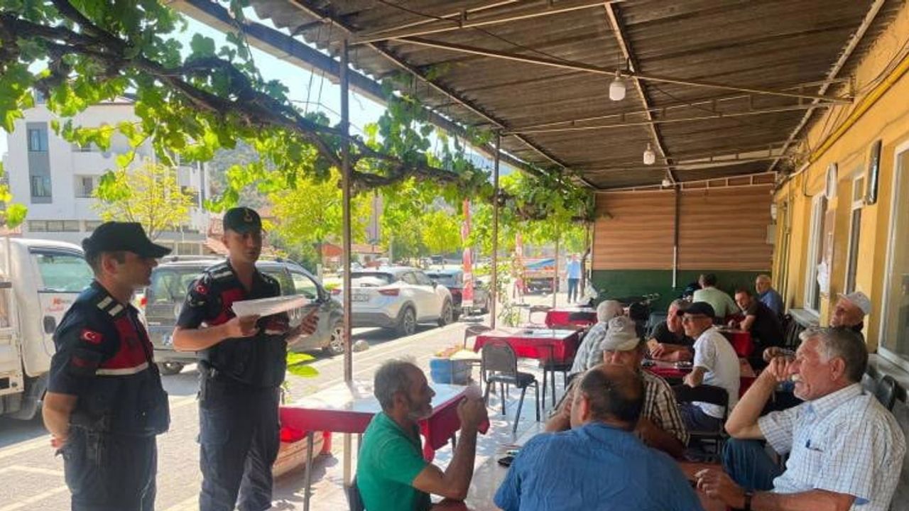 Yangına karşı su tankeri tedbiri ve dolandırıcılığa karşı bilinçlendirme