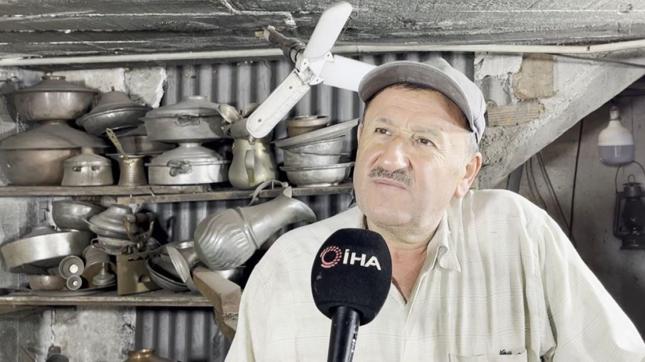 Yarım asırlık alev: kalaycılığın son ustalarından Ramazan Kalaycı