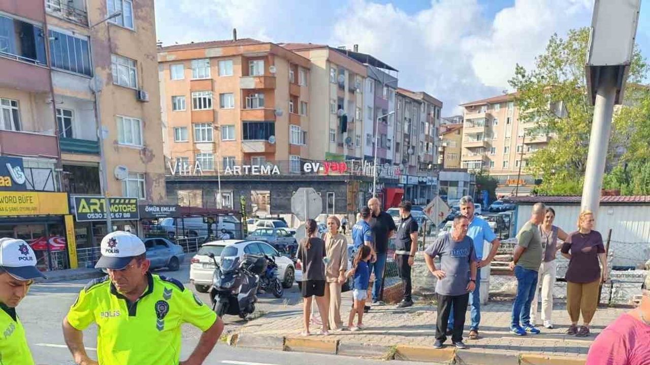 Yaya geçidinde kaza: iki kişi yaralandı