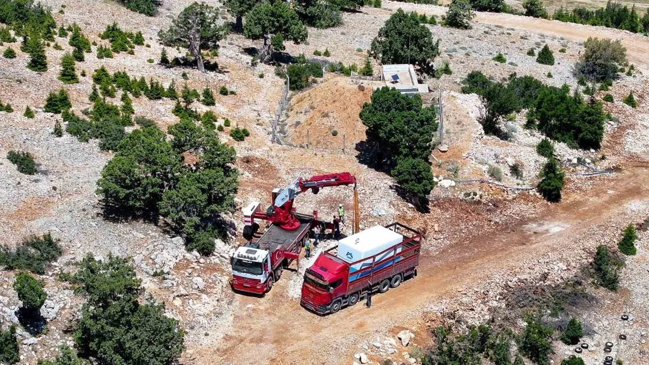 Yayla nüfusuna hazırlık: Zeyker'de içme suyu kapasitesi 100 tona yükseldi