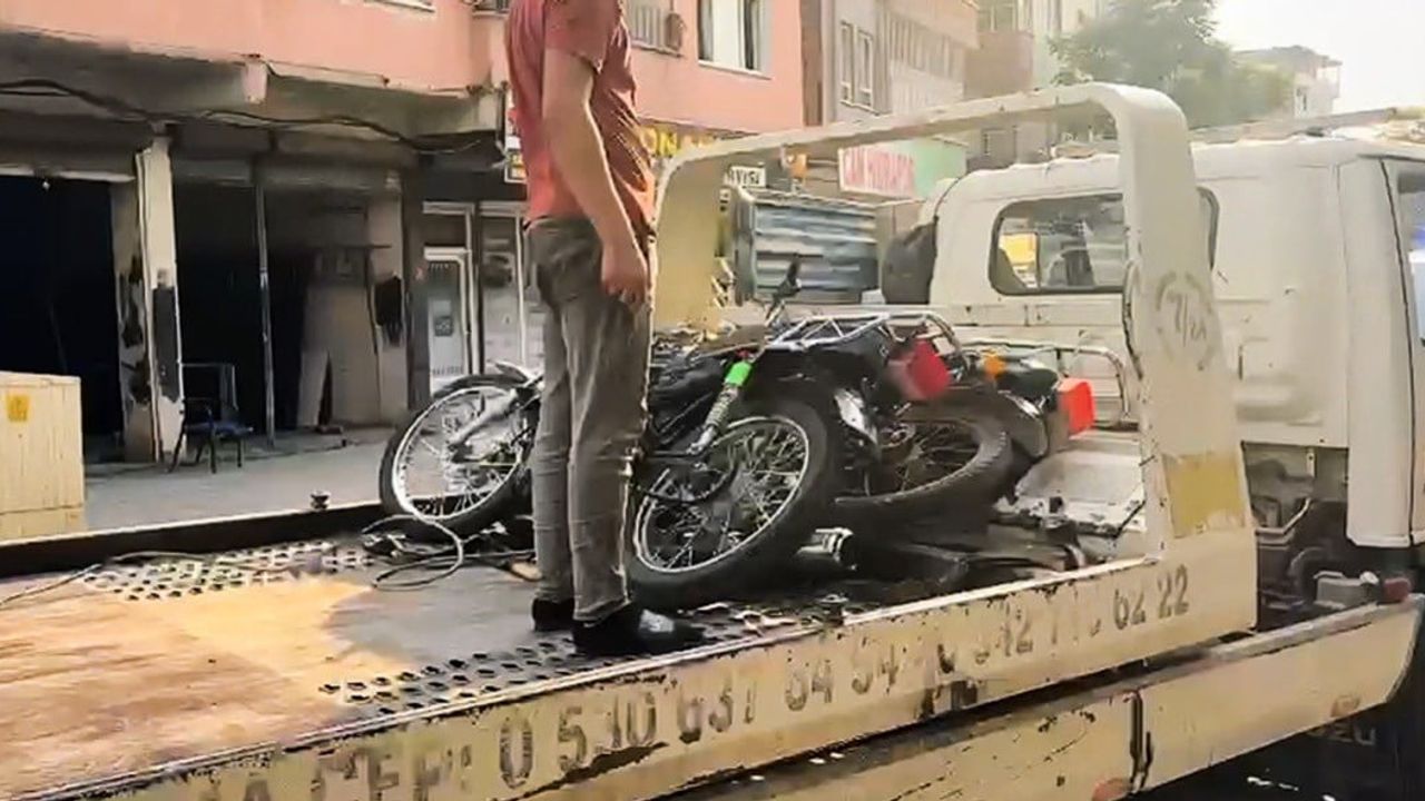 Yediemin otoparkından 2 motosiklet çalınması: suça sürüklenen çocuk tutuklandı