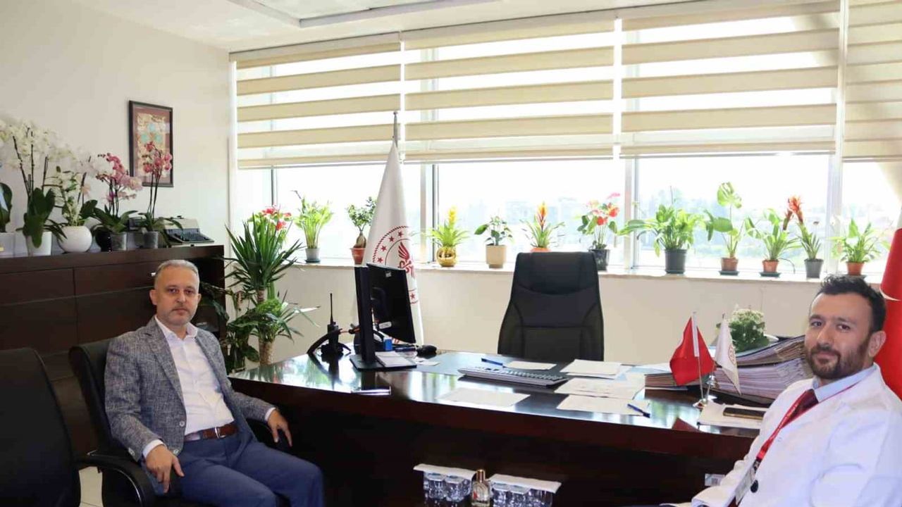 Yeni dönemde ilk ziyaret: Düzce Atatürk Devlet Hastanesi'ne başhekim Sinan Özdemir