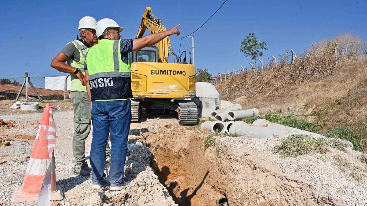 Yenişehir’de altyapı güçlendirme çalışmaları sonucu 7 bin 600 metre yeni hat döşendi
