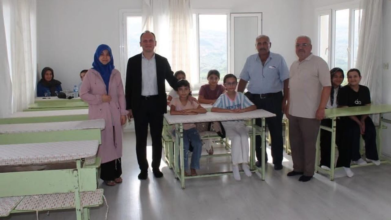 Yeşiltepe'de kur'an kurslarına çocuklardan yoğun katılım