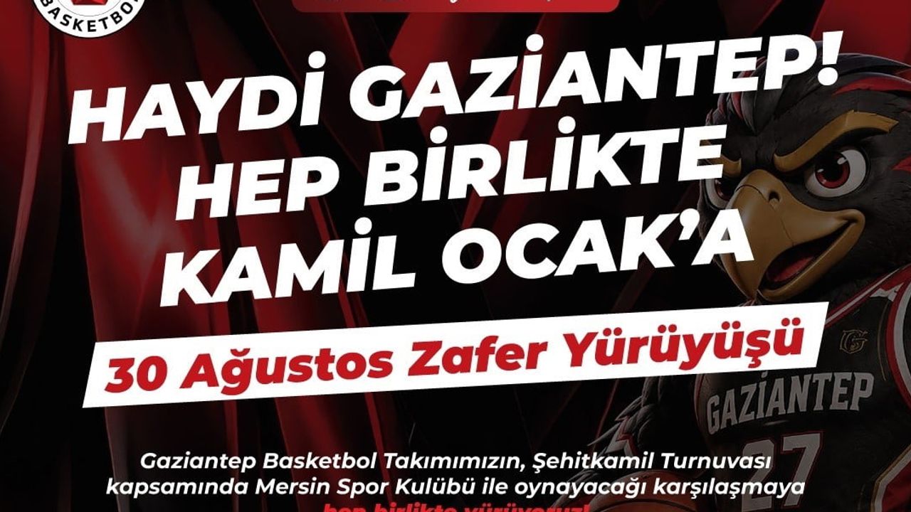 Yılmaz'dan kortej çağrısı: Gaziantep Basketbol'a destek zamanı