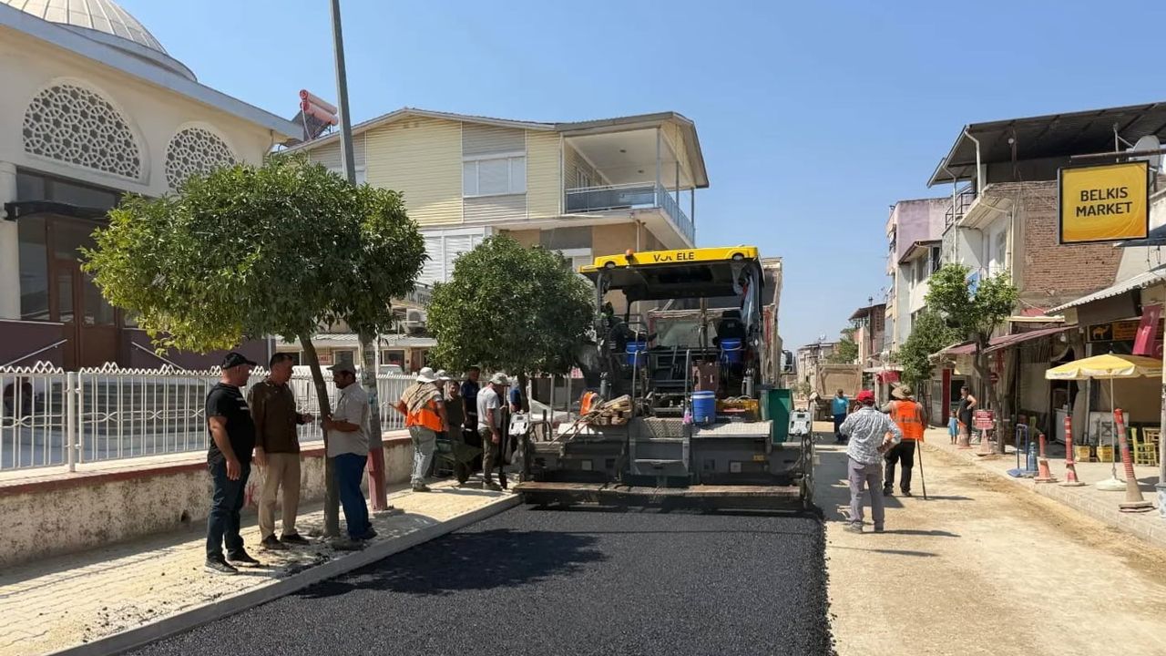 Yörükali Efe Caddesi yeni yüzüne kavuşuyor