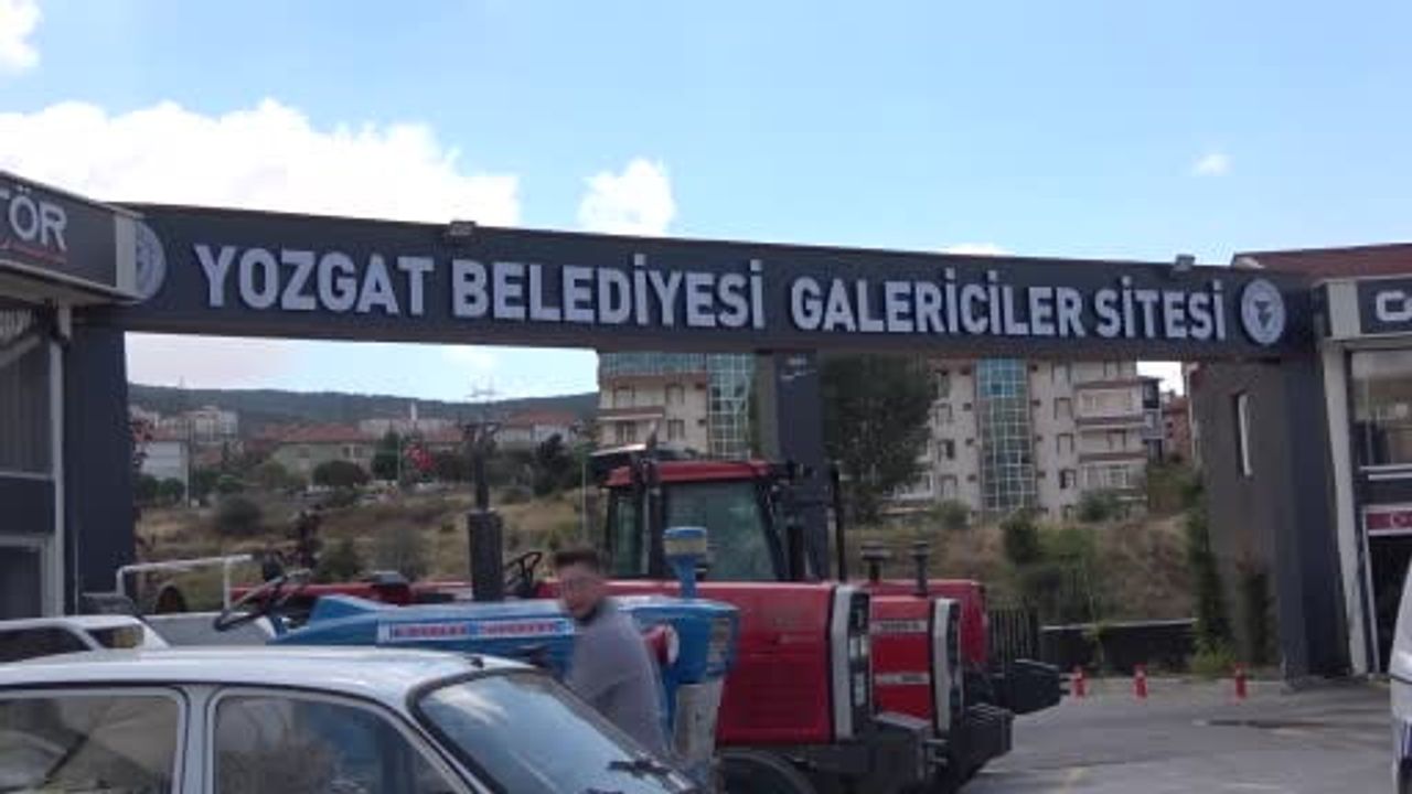 Yozgat'ta Galericiler Sitesi'ne açık oto pazarı ve yeni sosyal alan geliyor