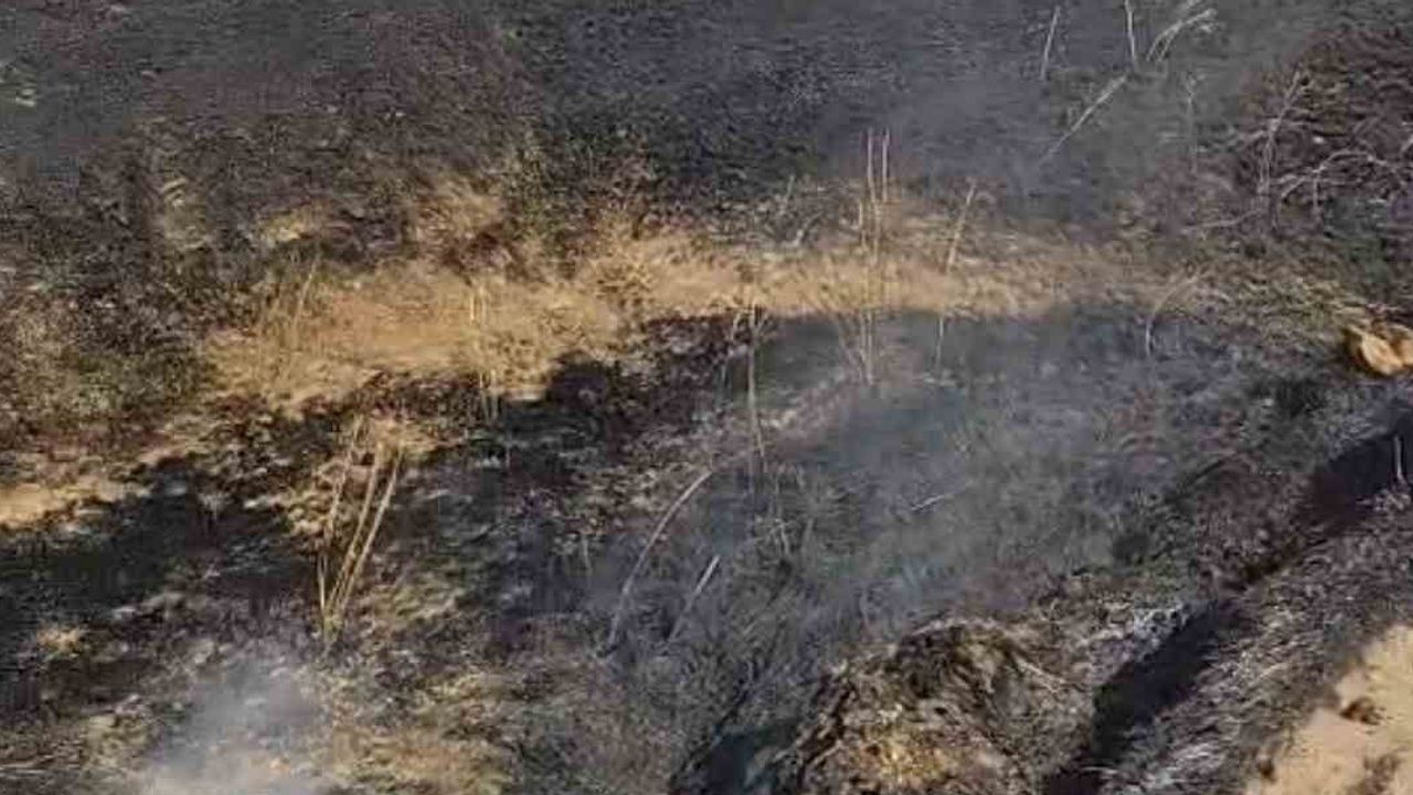 Yozgat'ta tarla temizliği alevlere döndü, yaklaşık bin dönüm otluk kül oldu