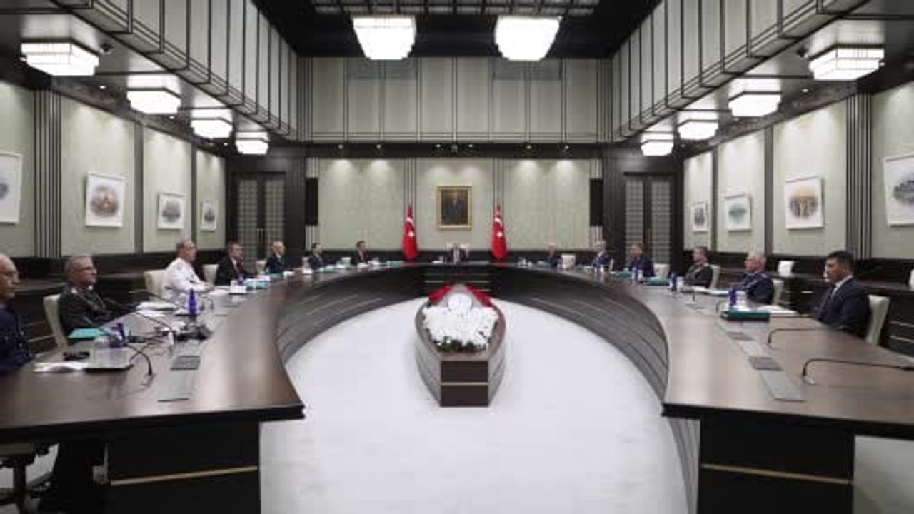 Yüksek askeri şura toplantısı Erdoğan başkanlığında başladı