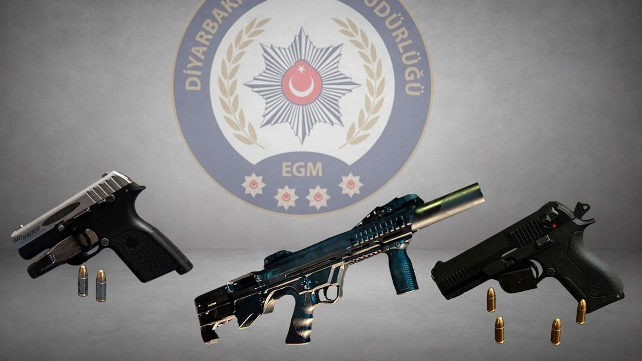 Yunus timleri huzur için devrede: Diyarbakır'da ruhsatsız silah yakalandı