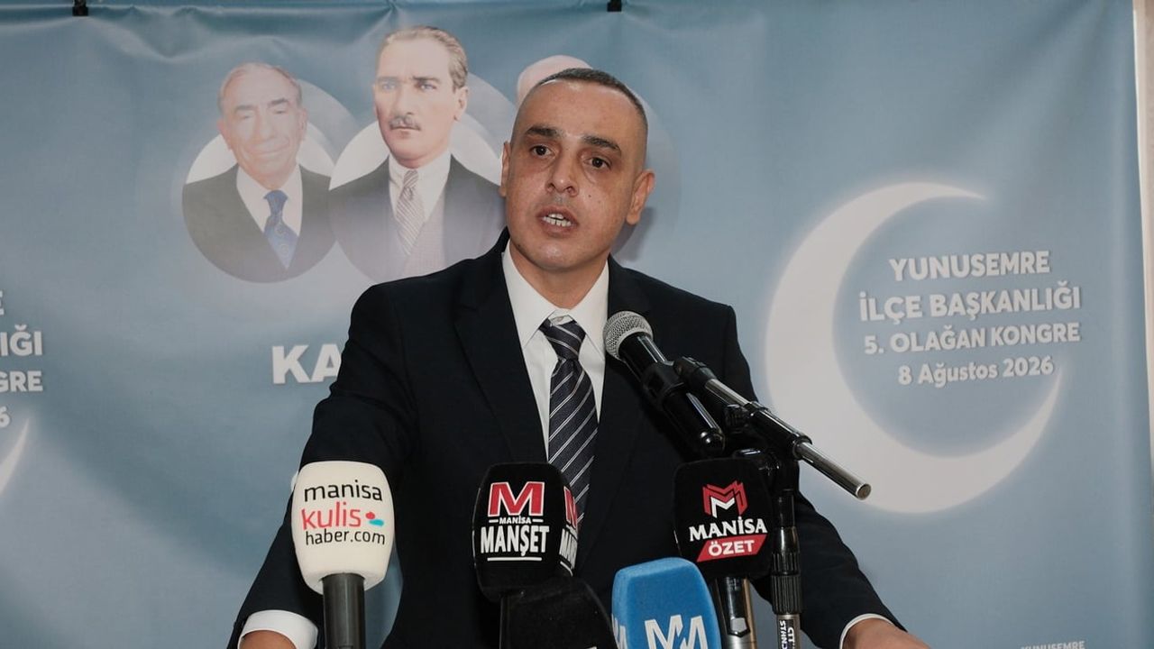 Yunusemre'de MHP ilçe başkanlığına Ali Özkan getirildi