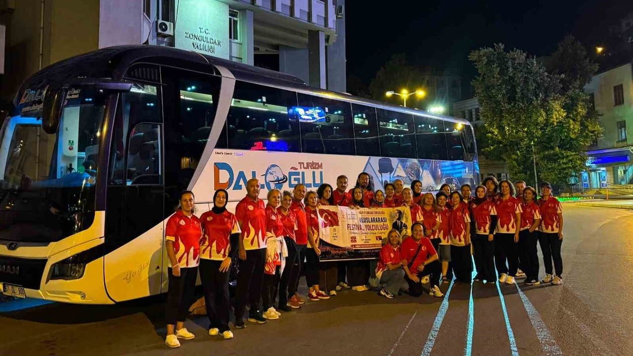 Zonguldak halk oyunları ekibi Balkan festivalinde şehri temsil edecek