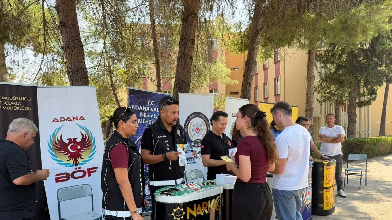 Adana'da gençlere şehir yaşamında güvenlik rehberliği
