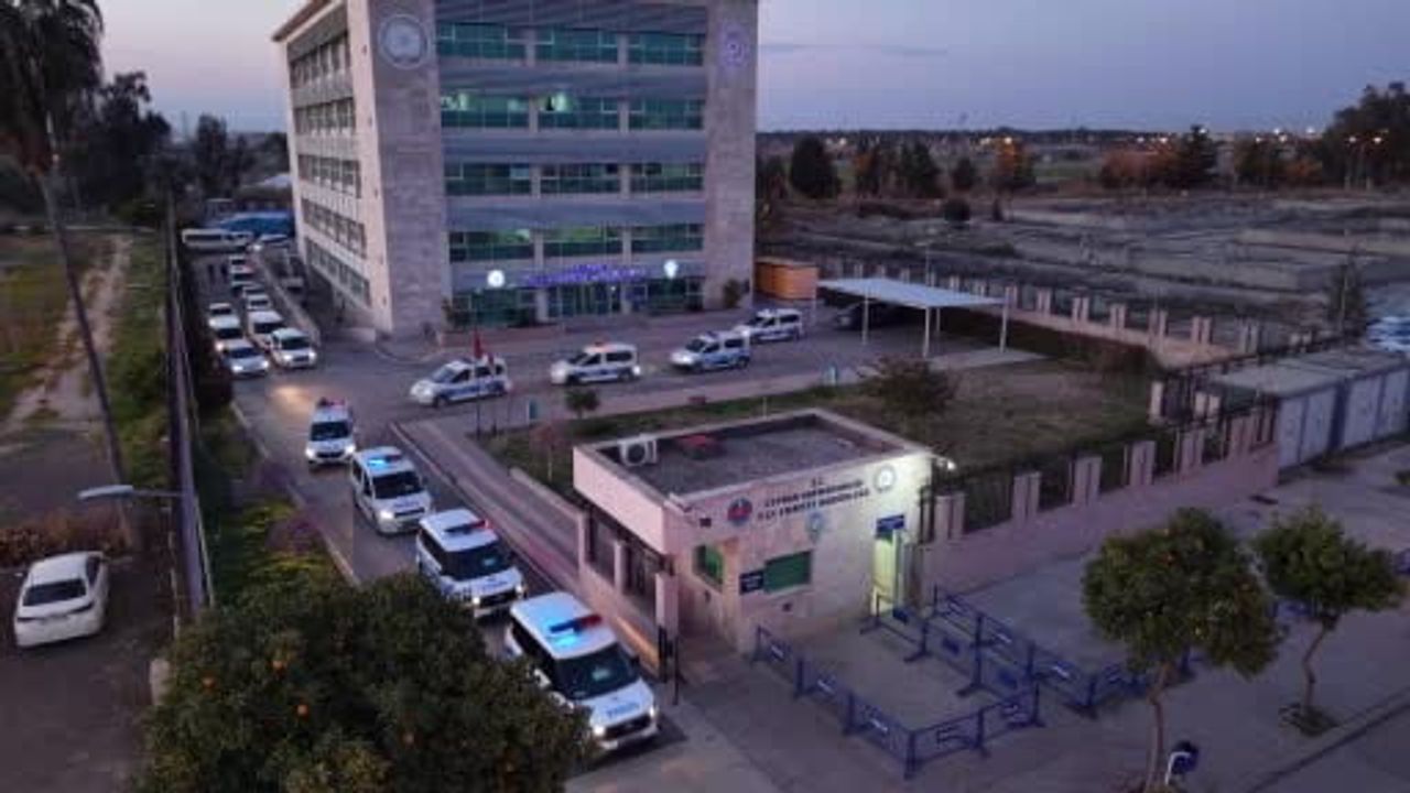Adana'da geniş çaplı Yalçınlar operasyonunda 41 kişi tutuklandı