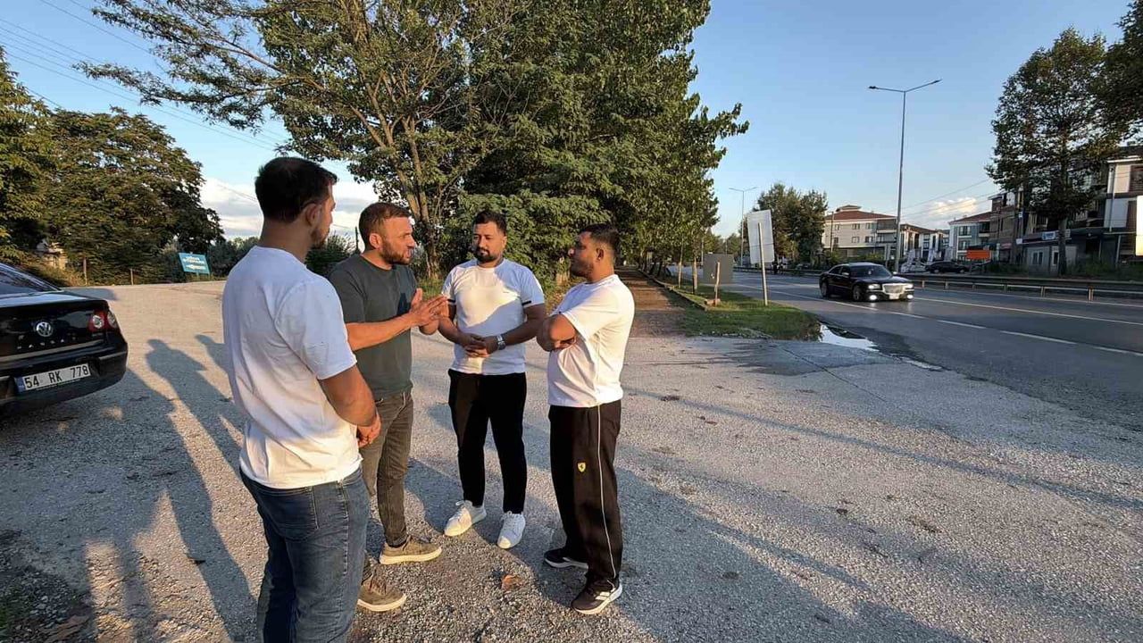Adapazarı'nda tasması kopan köpeğin saldırısı: sürücülerin korna sesi hayatını kurtardı