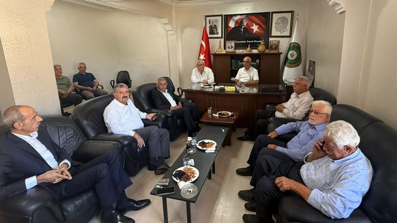 Adıyaman ziraat odaları Kahta'da toplanıp tarımsal sorunları raporlaştırma kararı aldı