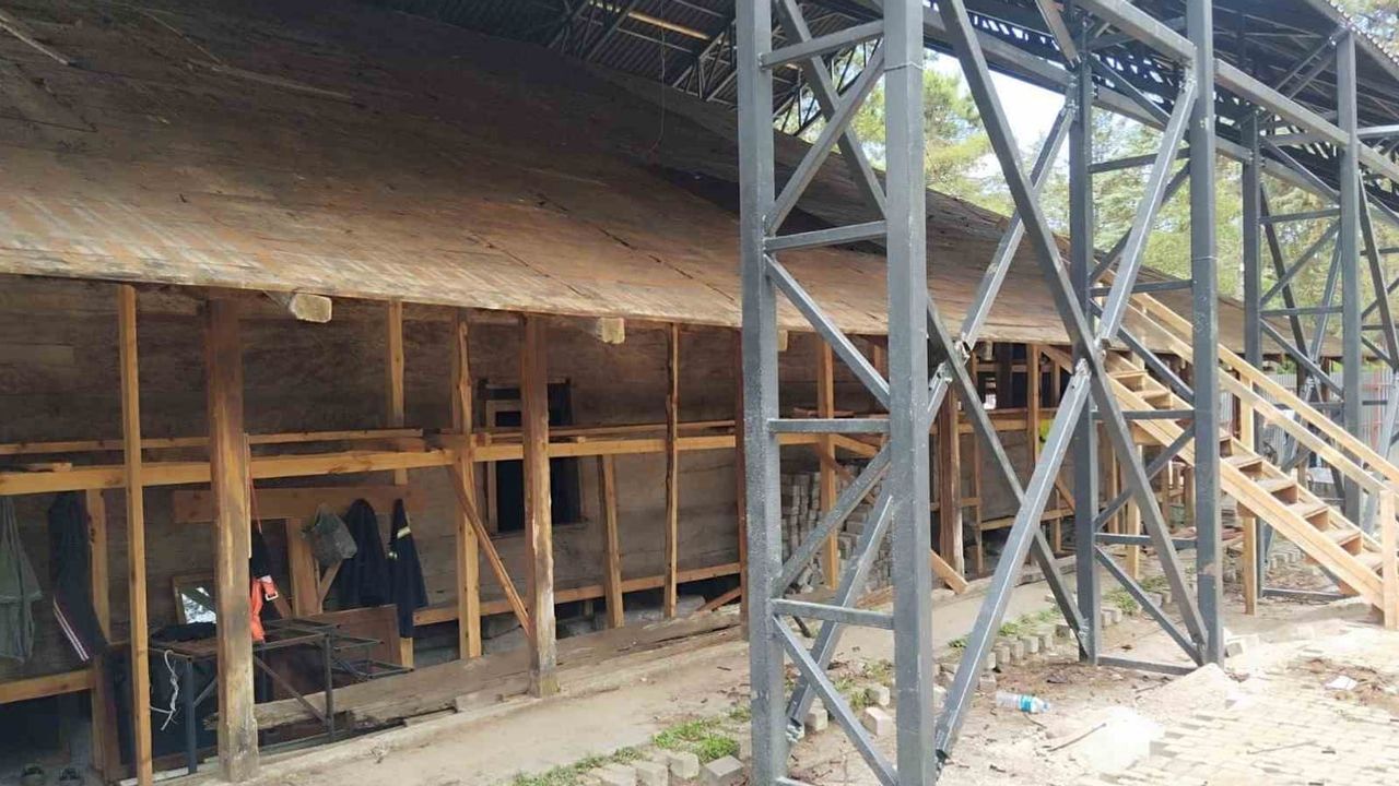 Ahşap mirasın bekçisi Göğceli camii restore ediliyor