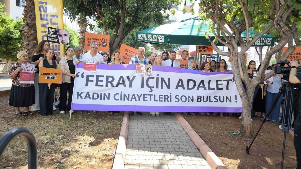 Ailesi 9 yıldır adalet istiyor: Feray Şahin Mezitli'de anıldı
