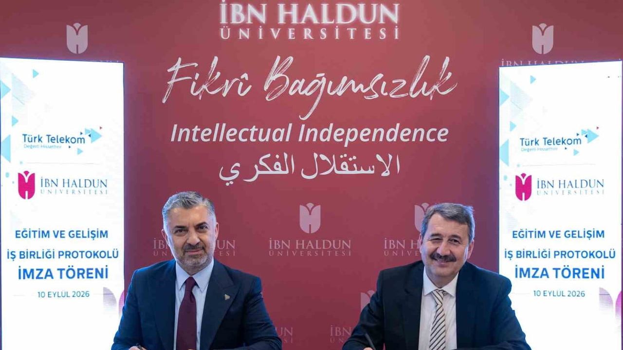 Akademi ve sektör arasında öğrenme köprüsü: Türk Telekom ile İbn Haldun Üniversitesi eğitim protokolü
