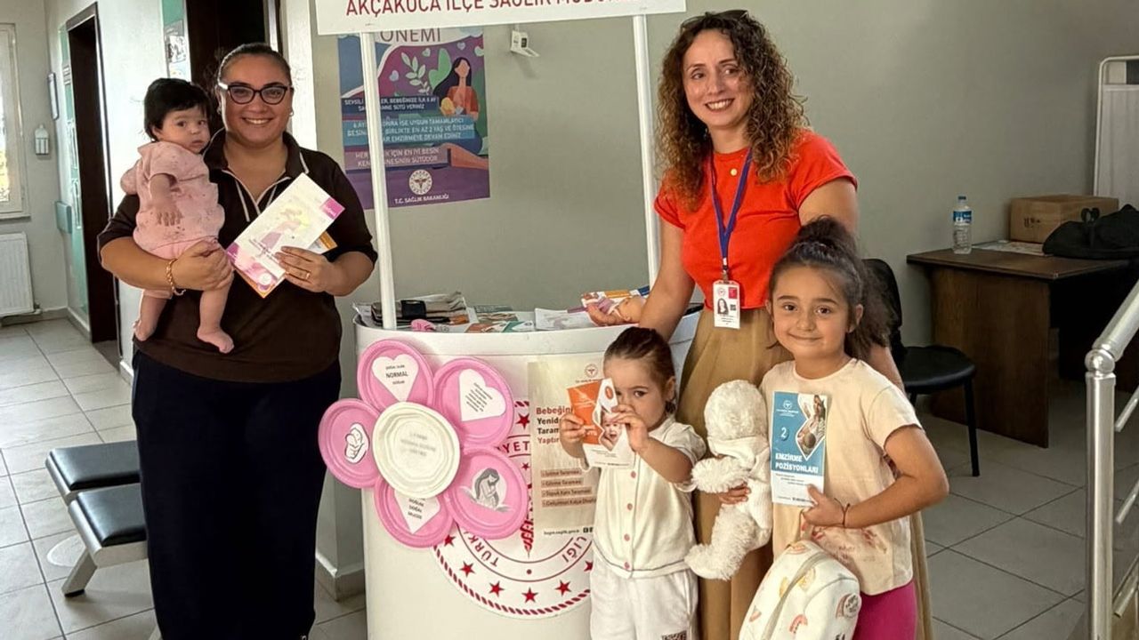 Akçakoca’da anne ve çocuk sağlığı için kapsamlı farkındalık çalışması