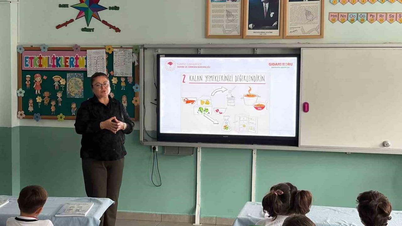 Akçakoca'da miniklere gıda güvenliği ve israfı önleme eğitimi