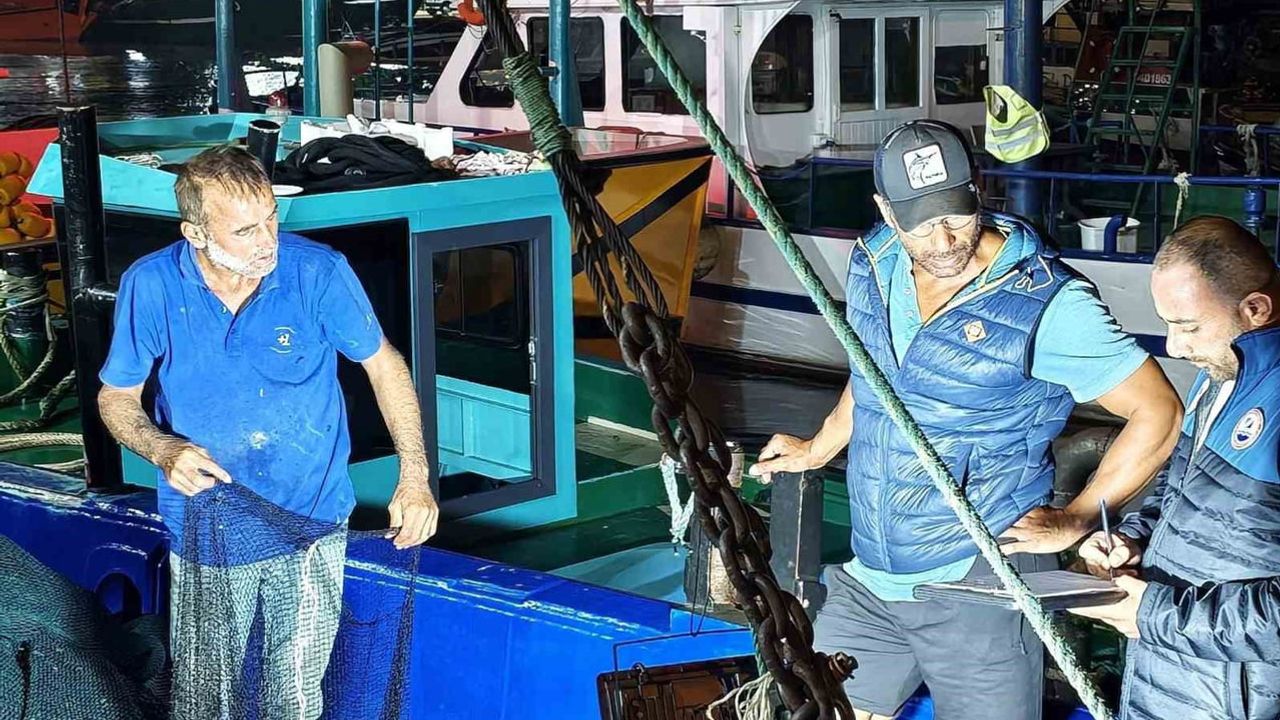 Akçakoca'da palamut sezonunda sürdürülebilirliği gözeten denetimler