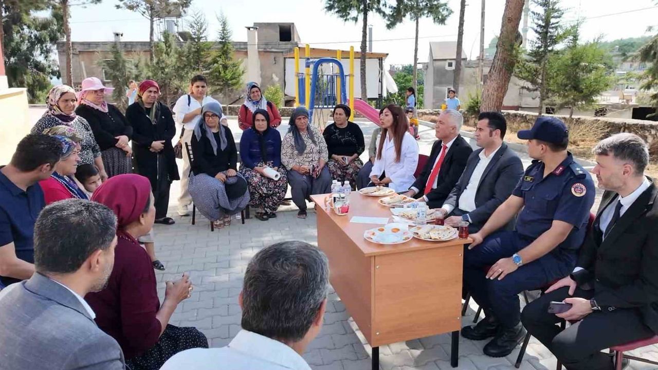 Akdeniz'de halkla buluşma: taziye evleri ve eğitim önceliği