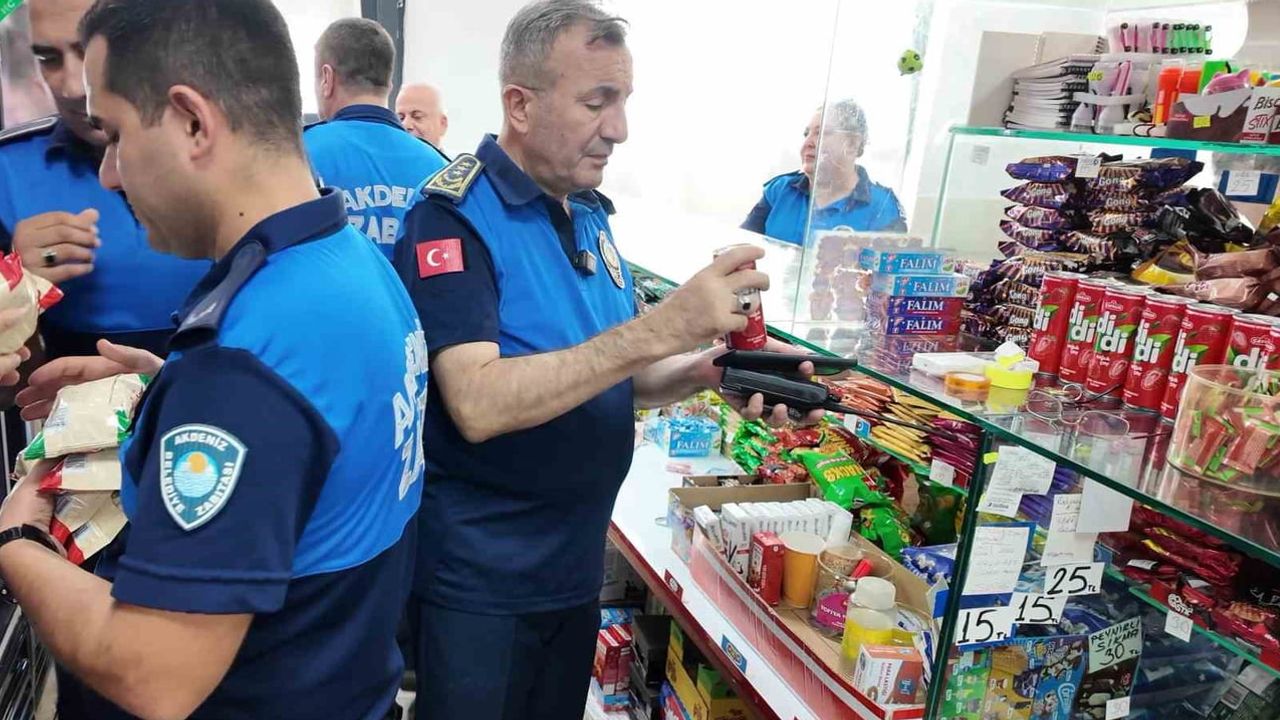 Akdeniz'de okul kantinlerine sıkı hijyen ve mevzuat denetimi