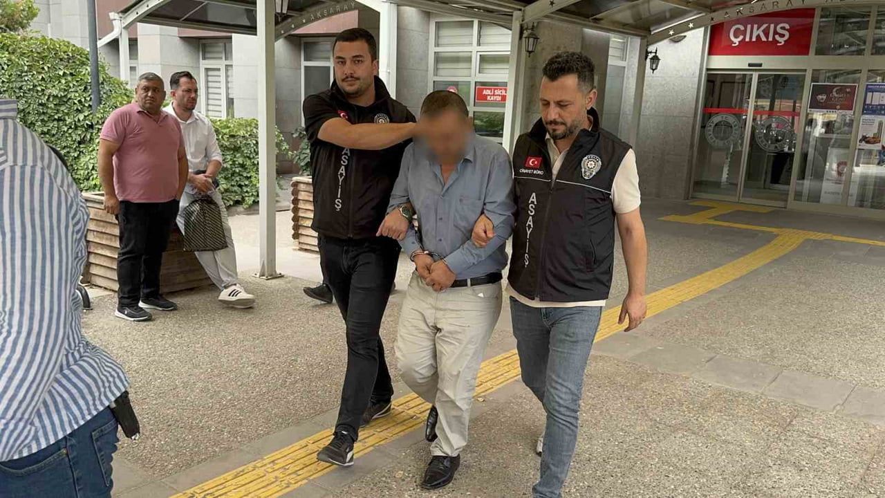 Aksaray'da tartışma sonrası eşini beş yerinden bıçaklayan kişi tutuklandı
