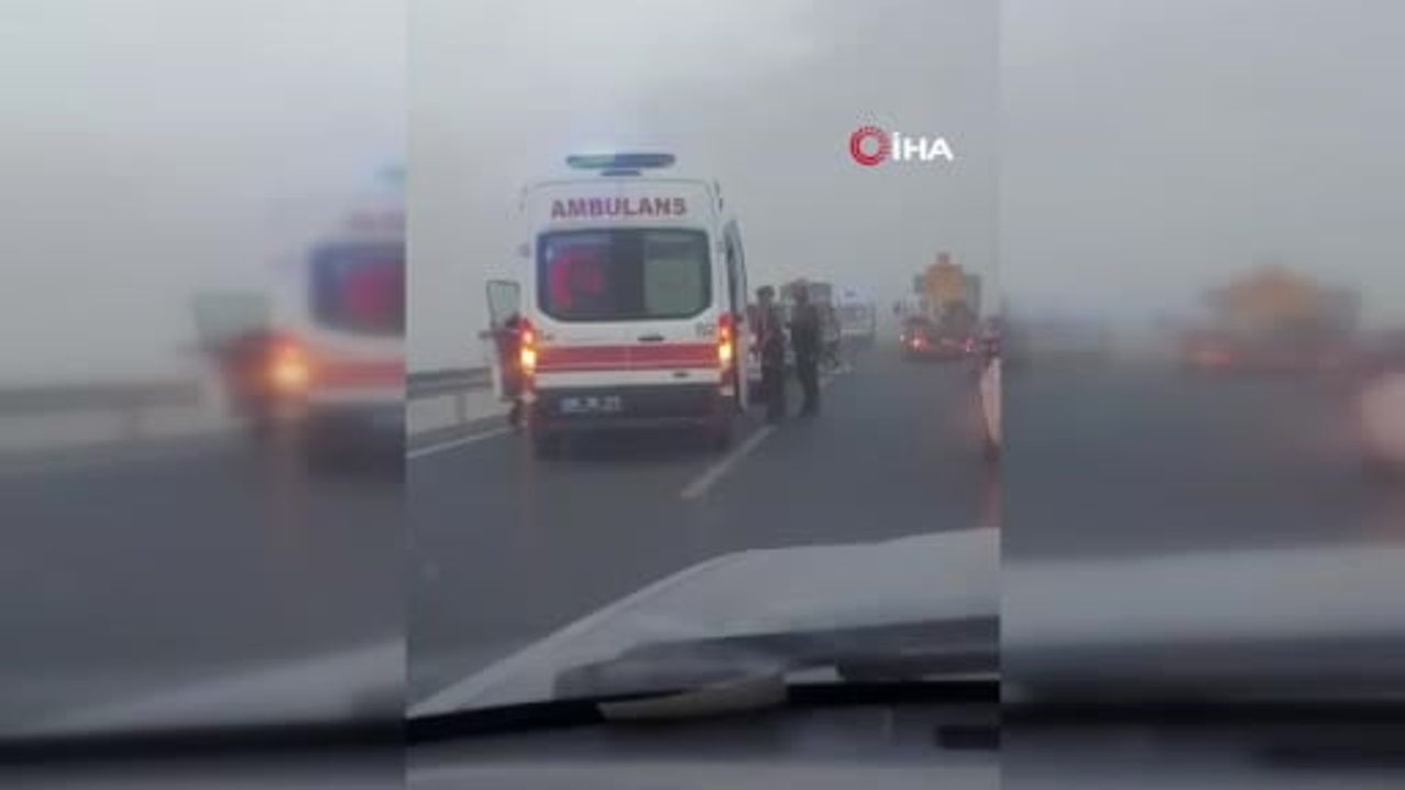 Aksaray-Konya karayolunda 7 araçın karıştığı zincirleme kaza: çok sayıda yaralı bildirildi
