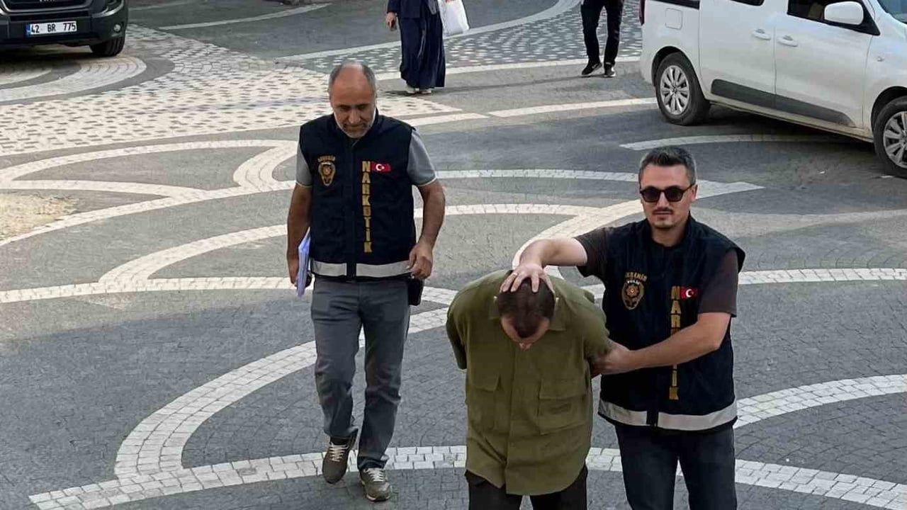 Akşehir'de dağıtıma hazırlanırken yakalandı: 23 gram metamfetamin ve 47 hap ele geçirildi