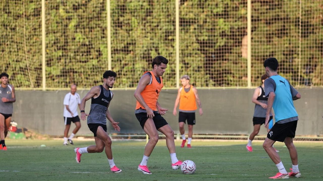 Alanyaspor Rizespor maçına sahada ritim yakaladı