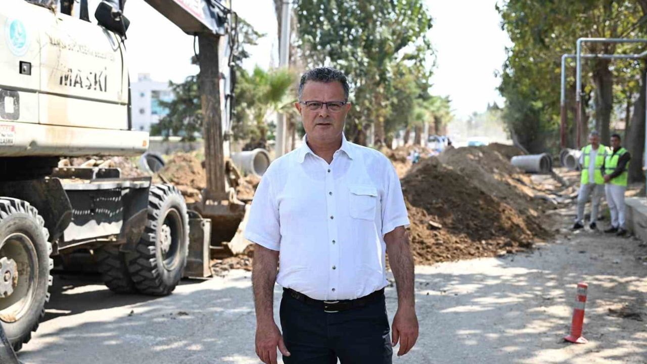 Alaşehir'de Baklacı'nın taşkın tarihine son: 1.2 kilometrelik kolektör hattı