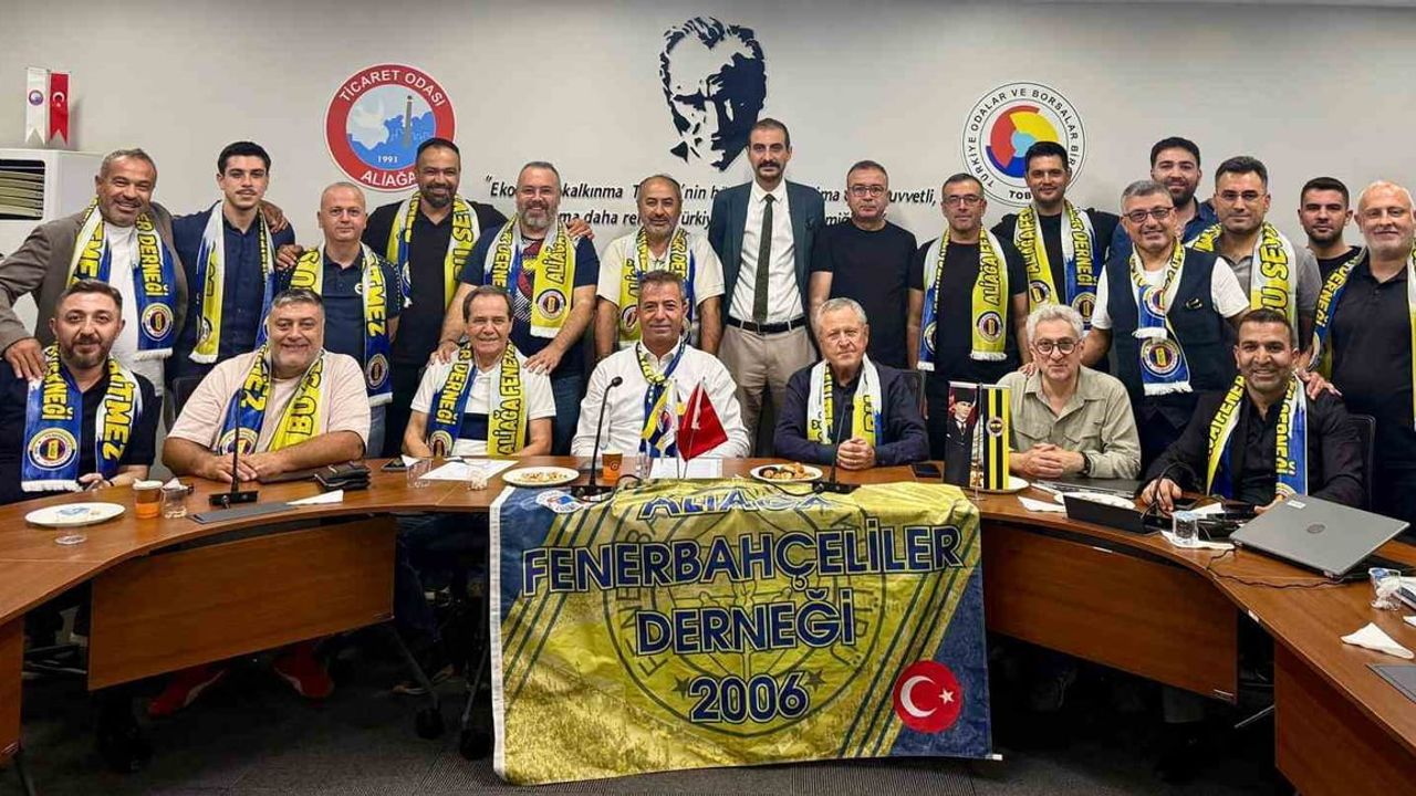 Aliağa Fenerbahçeliler derneğinde Hamit Erdem yeniden başkan