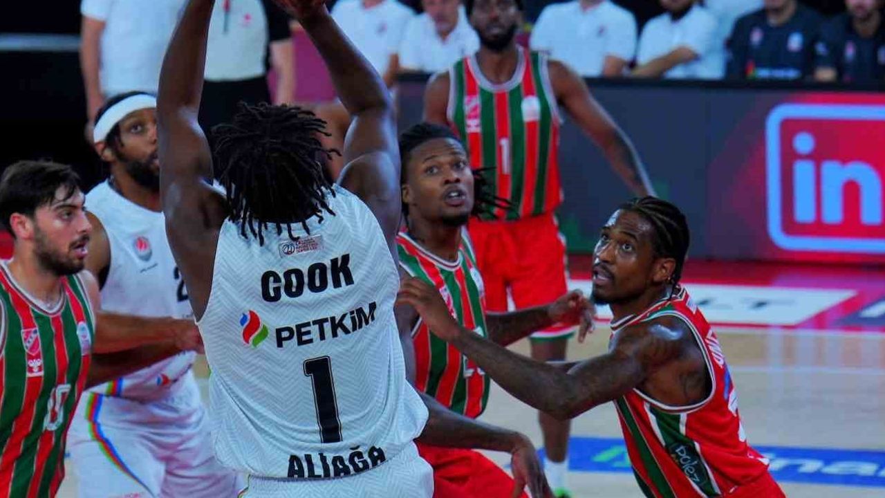 Aliağa Petkimspor hazırlık maçında Karşıyaka'yı 86-79 yendi