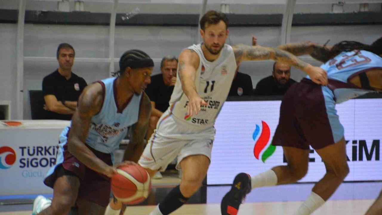Aliağa Petkimspor ritmini buldu, Trabzonspor 91-73 mağlup oldu