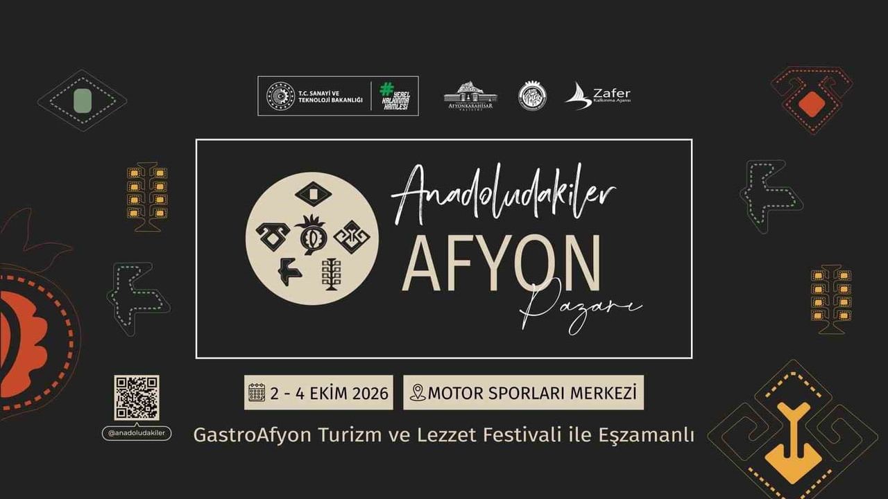 Anadoludakiler Afyon pazarı: TR33'ün lezzet ve el emeği buluşması