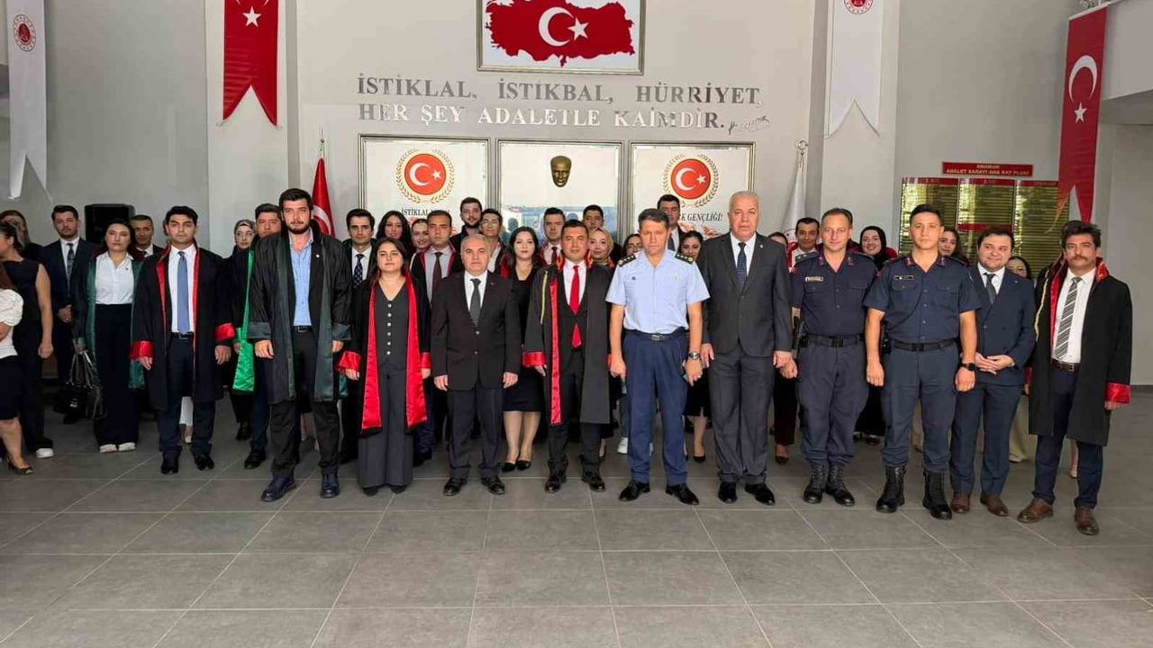 Anamur adli yıl açılışında gecikmeyen yargı ve dosya yüküne çözüm vurgusu